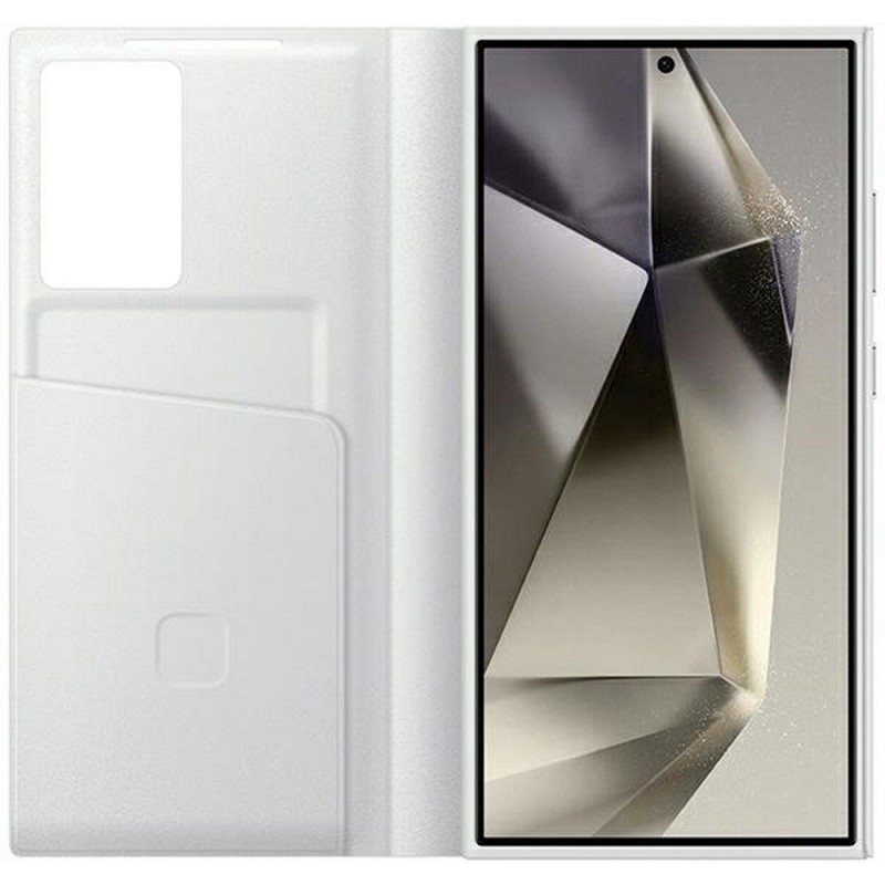 Θήκη Samsung Smart View Wallet Case EF-ZS928CWEGWW Samsung Galaxy S24 Ultra S928 White (Original)