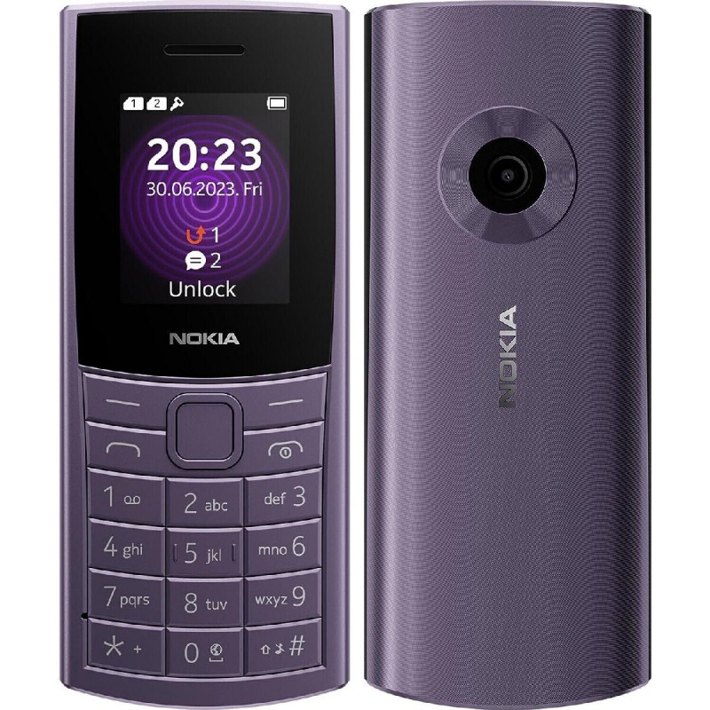 Nokia 110 4G (2023)  Dual Sim Arctic Purple με 2 Χρόνια Εγγύηση