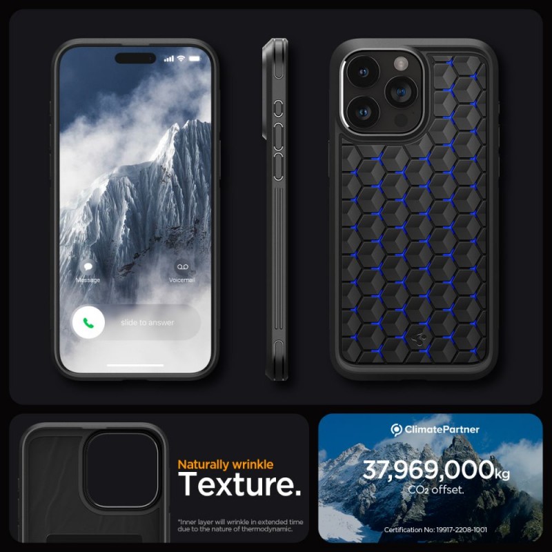 Θήκη Spigen Cryo Armor Magsafe Apple iPhone 15 Pro Max (6.7") Blue (ACS06603)