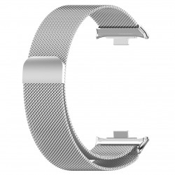 Ανταλλακτικό λουράκι Xiaomi Redmi Watch 4 / Smart Band 8 Pro / Smart Band 9 Pro /  Redmi Watch 5 Milanese Silver
