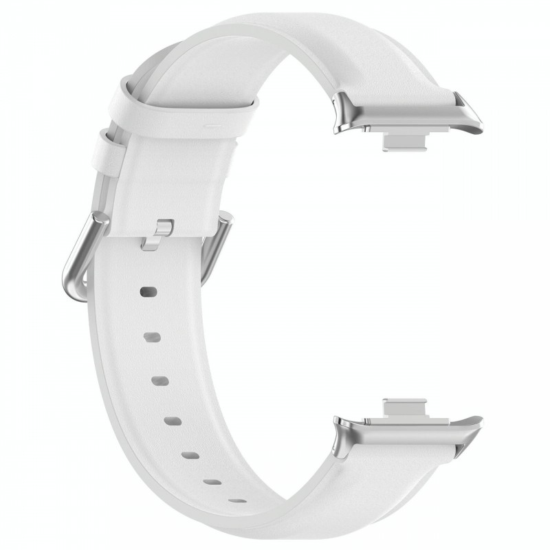 Ανταλλακτικό λουράκι Xiaomi Redmi Watch 4 / Smart Band 8 Pro / Smart Band 9 Pro / Redmi Watch 5 Leather White Ανταλλακτικό λουράκι Xiaomi Redmi Watch 4 / Smart Band 8 Pro / Smart Band 9 Pro / Redmi Watch 5 Leather White