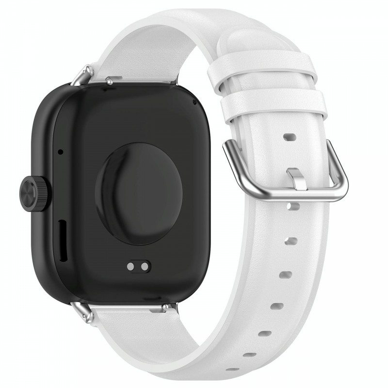 Ανταλλακτικό λουράκι Xiaomi Redmi Watch 4 / Smart Band 8 Pro / Smart Band 9 Pro / Redmi Watch 5 Leather White Ανταλλακτικό λουράκι Xiaomi Redmi Watch 4 / Smart Band 8 Pro / Smart Band 9 Pro / Redmi Watch 5 Leather White