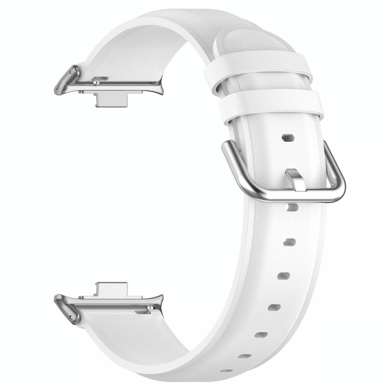 Ανταλλακτικό λουράκι Xiaomi Redmi Watch 4 / Smart Band 8 Pro / Smart Band 9 Pro / Redmi Watch 5 Leather White Ανταλλακτικό λουράκι Xiaomi Redmi Watch 4 / Smart Band 8 Pro / Smart Band 9 Pro / Redmi Watch 5 Leather White