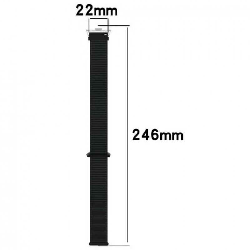 Ανταλλακτικό λουράκι Xiaomi Redmi Watch 4 / Smart Band 8 Pro / Smart Band 9 Pro /  Redmi Watch 5 Nylon Green