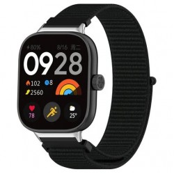 Ανταλλακτικό λουράκι Xiaomi Redmi Watch 4 / Smart Band 8 Pro / Smart Band 9 Pro /  Redmi Watch 5 Nylon Black