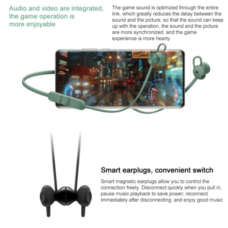 Ακουστικά Bluetooth Huawei Freelace Vibrant Edition Green (Original)