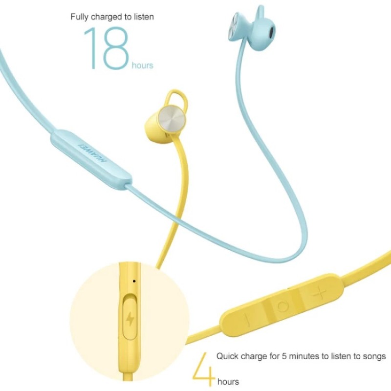 Ακουστικά Bluetooth Huawei Freelace Vibrant Edition Green (Original)