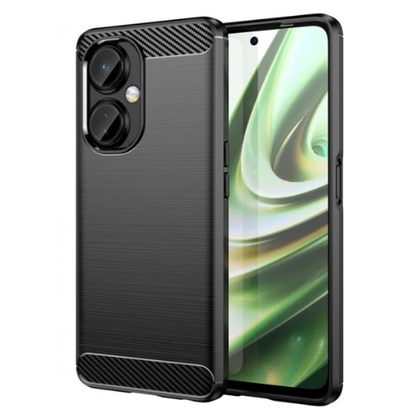Θήκη TPU Carbon Fiber Brushed OnePlus Nord CE4 Lite 5G Black