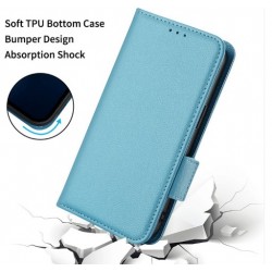 Θήκη Book Magnetic & Card Holder OnePlus Nord N30 SE 5G Sky Blue