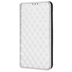 Θήκη Book Smart Magnet  Diamond Three Dimensional Case Realme C67 4G White