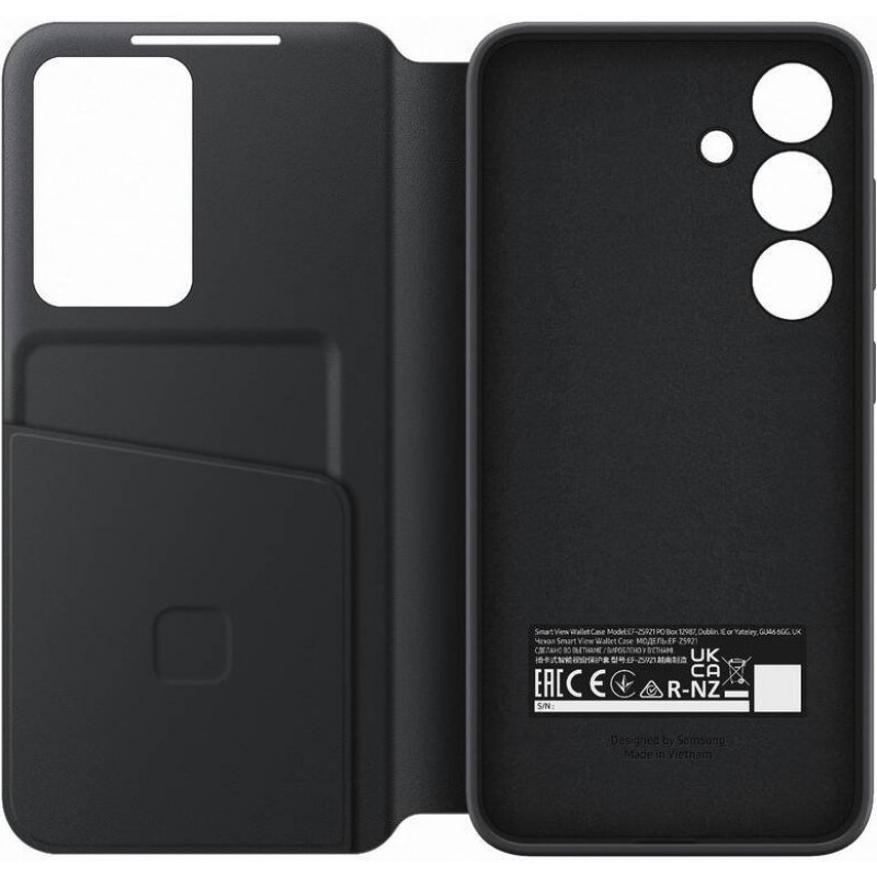 Θήκη Samsung Smart View Wallet Case EF-ZA356CBE Samsung Galaxy A35 SM-A356 Black (Original)
