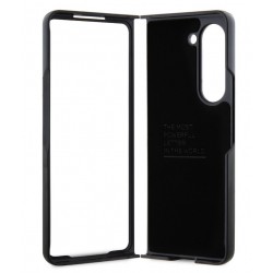 Θήκη BMW PU Carbon Blue Line Case Samsung Galaxy Z Fold5 5G SM-F946 Black