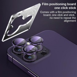 Γυαλί Προστασίας Eagle Eye Camera Lens with Metal Ring Iphone 15 Pro (6.1'')/15 Pro Max (6.7") Tempered Glass 9H AntiCrash / AntiShock Titanium Natural Γυαλί Προστασίας Eagle Eye Camera Lens with Metal Ring Iphone 15 Pro (6.1'')/15 Pro Max (6.7") Tempered Glass 9H AntiCrash / AntiShock Titanium Natural