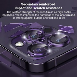Γυαλί Προστασίας Eagle Eye Camera Lens with Metal Ring Iphone 15 Pro (6.1'')/15 Pro Max (6.7") Tempered Glass 9H AntiCrash / AntiShock Titanium Natural Γυαλί Προστασίας Eagle Eye Camera Lens with Metal Ring Iphone 15 Pro (6.1'')/15 Pro Max (6.7") Tempered Glass 9H AntiCrash / AntiShock Titanium Natural