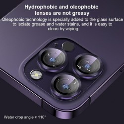 Γυαλί Προστασίας Eagle Eye Camera Lens with Metal Ring Iphone 15 Pro (6.1'')/15 Pro Max (6.7") Tempered Glass 9H AntiCrash / AntiShock Titanium Natural Γυαλί Προστασίας Eagle Eye Camera Lens with Metal Ring Iphone 15 Pro (6.1'')/15 Pro Max (6.7") Tempered Glass 9H AntiCrash / AntiShock Titanium Natural