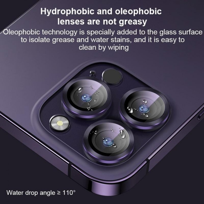 Γυαλί Προστασίας Eagle Eye Camera Lens with Metal Ring Iphone 15 Pro (6.1'')/15 Pro Max (6.7") Tempered Glass 9H AntiCrash / AntiShock Titanium Natural Γυαλί Προστασίας Eagle Eye Camera Lens with Metal Ring Iphone 15 Pro (6.1'')/15 Pro Max (6.7") Tempered Glass 9H AntiCrash / AntiShock Titanium Natural