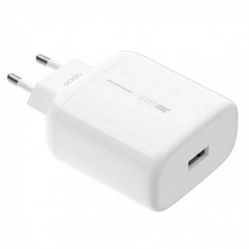 Φορτιστής Ταξιδιού Realme SuperVooc Fast charger Max 65W White (Original Bulk Only Adapter) 