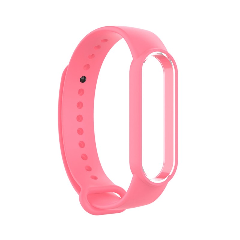 Ανταλλακτικό λουράκι Xiaomi Mi Band 7 Smooth Silicone Βarbie Pink