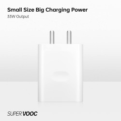 Φορτιστής Ταξιδιού Oppo SuperVooc 33W White (Original Bulk Only Adapter) 