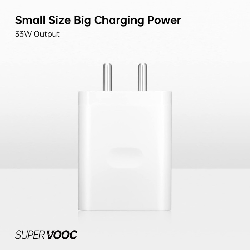 Φορτιστής Ταξιδιού Oppo SuperVooc 33W White (Original Bulk Only Adapter) 