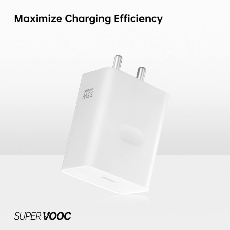 Φορτιστής Ταξιδιού Oppo SuperVooc 33W White (Original Bulk Only Adapter) 