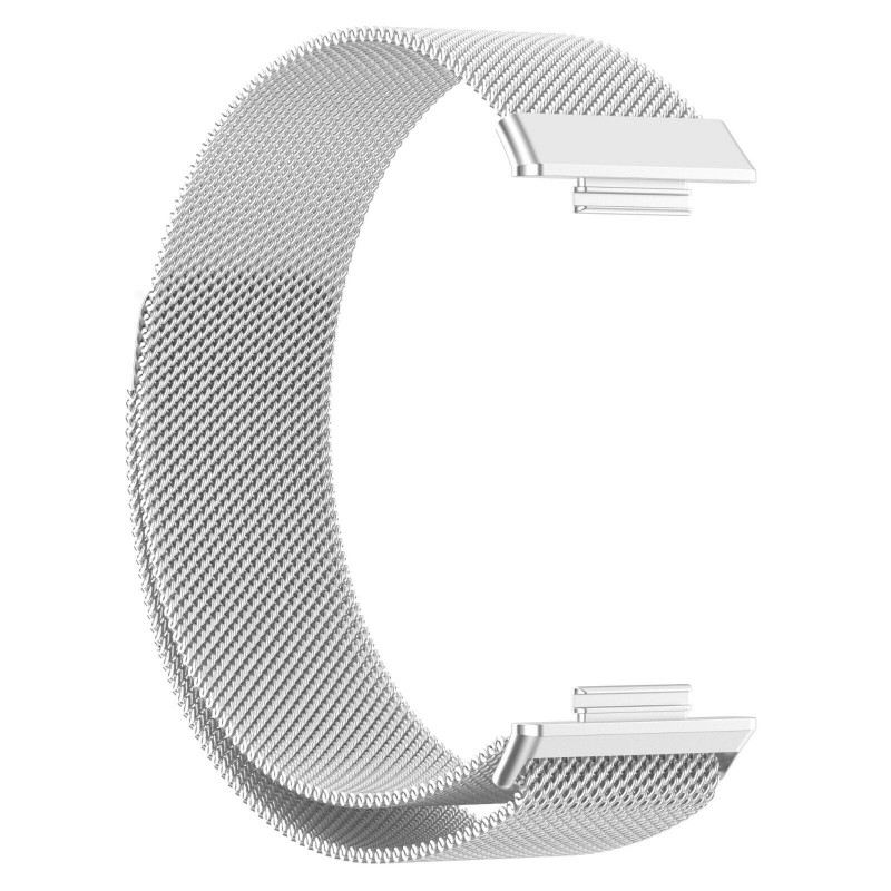 Ανταλλακτικό λουράκι QuickFit Huawei Watch Fit 2 Milanese Band Silver