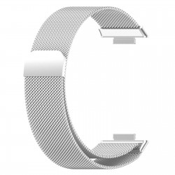 Ανταλλακτικό λουράκι QuickFit Huawei Watch Fit 2 Milanese Band Silver