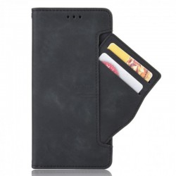 Θήκη Book Leather Wallet & Velvet Pouch Samsung Galaxy S23+ Plus 5G SM-S916 Card Holder Black