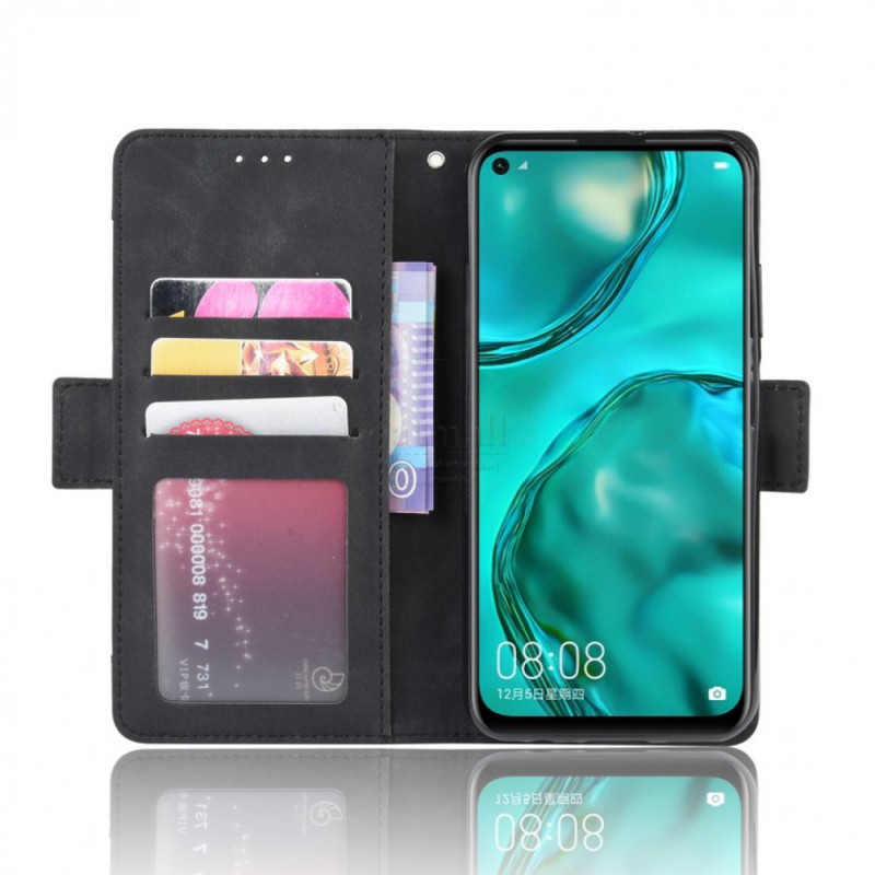 Θήκη Book Leather Wallet & Velvet Pouch Samsung Galaxy S23+ Plus 5G SM-S916 Card Holder Black