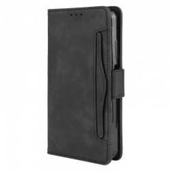 Θήκη Book Leather Wallet & Velvet Pouch Samsung Galaxy S23 5G S911 Card Holder Black