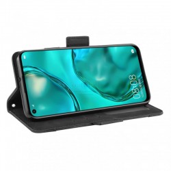 Θήκη Book Leather Wallet & Velvet Pouch Samsung Galaxy S23 5G S911 Card Holder Black