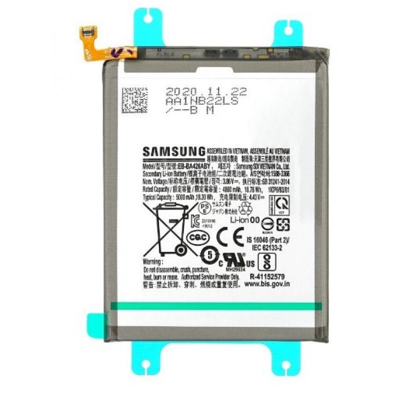 Μπαταρία EB-BA426ABY Samsung Galaxy A72 / A32 5G / A42 SM-A726 (Original Bulk)