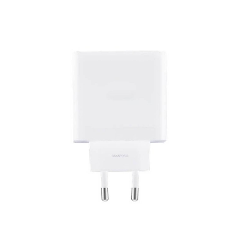 Φορτιστής Ταξιδίου OnePlus Warp Wall Quick Charge 80W Supervooc GaN White (Only Adapter Original Bulk)