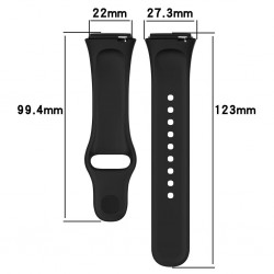 Ανταλλακτικό λουράκι Xiaomi Redmi Watch 3 Silicone Orange Ανταλλακτικό λουράκι Xiaomi Redmi Watch 3 Silicone Orange