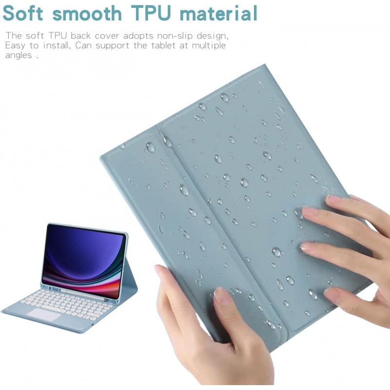 Θήκη Πληκτρολογίου/ Υποδοχή Γραφίδας & Keyboard with TouchPad Xiaomi Pad 7 11.2" Mint