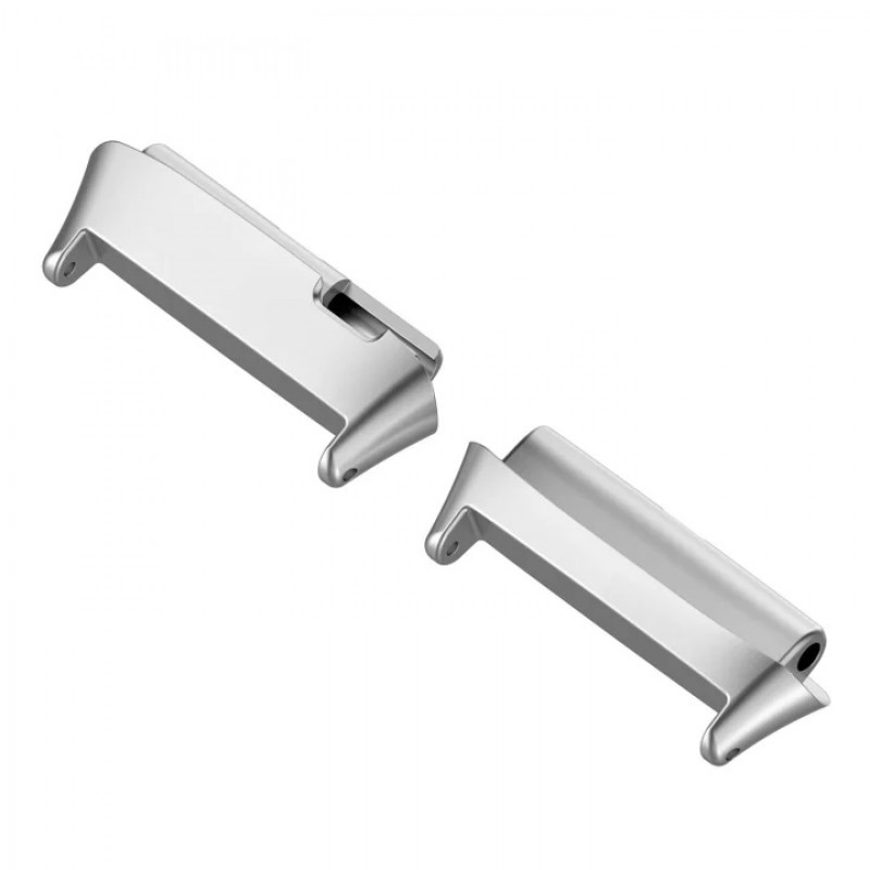 Μεταλλικοί Αντάπτορες Μετατροπής Connector Xiaomi Redmi Watch 3 to 20mm Silver