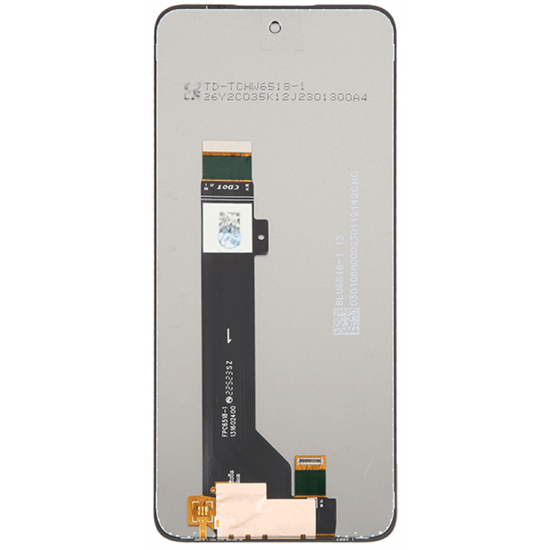 Γνήσια Οθόνη LCD Motorola Moto G53 / Moto G53 5G & Μηχανισμός Αφής Black με 3 Χρόνια Εγγύηση