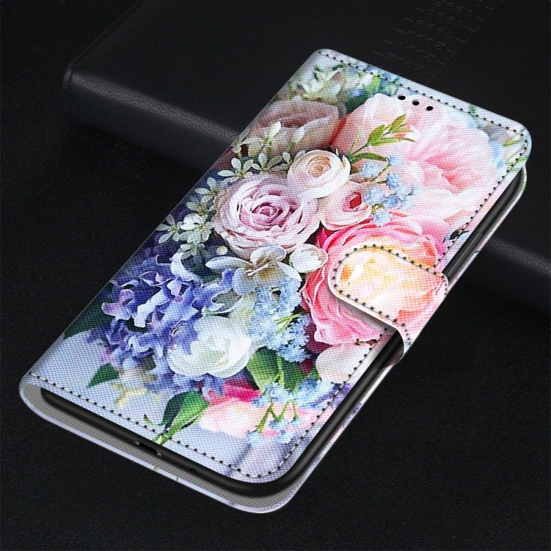 Θήκη Book Wallet Xiaomi 13T / 13T Pro Blue Flower