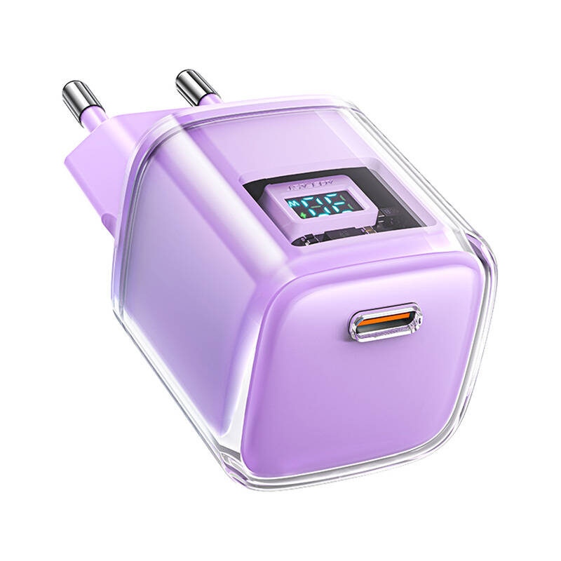 Φορτιστής Ταξιδιού Acefast A53 Sparkling Series 30W Purple
