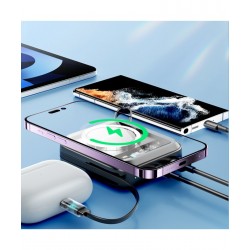 Εξωτερική Μπαταρία Joyroom JR-L007 Lightning Cable Icy Powerbank 10000mAh Black Εξωτερική Μπαταρία Joyroom JR-L007 Lightning Cable Icy Powerbank 10000mAh Black