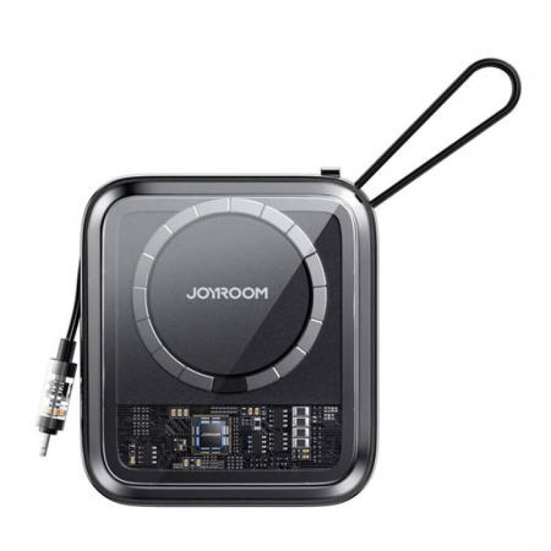 Εξωτερική Μπαταρία Joyroom JR-L007 Lightning Cable Icy Powerbank 10000mAh Black Εξωτερική Μπαταρία Joyroom JR-L007 Lightning Cable Icy Powerbank 10000mAh Black