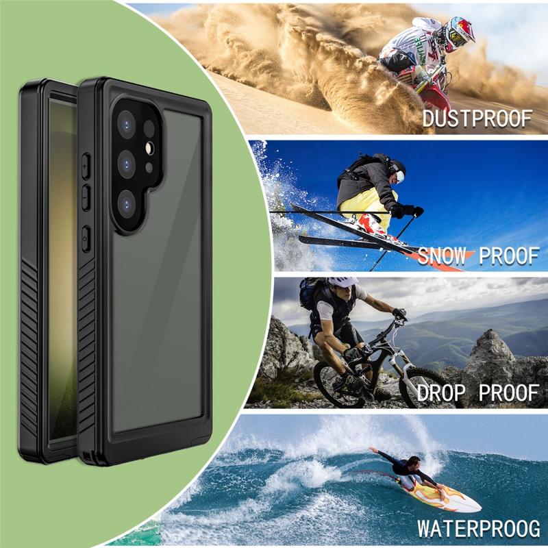 Αδιάβροχη θήκη Redpepper Samsung Galaxy S25 5G S931 Shockproof/Waterproof Black/Clear