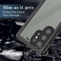 Αδιάβροχη θήκη Redpepper Samsung Galaxy S25 5G S931 Shockproof/Waterproof Black/Clear