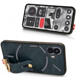 Θήκη PC+PU Leather Wristband Xiaomi Redmi Note 13 5G Blue Θήκη PC+PU Leather Wristband Xiaomi Redmi Note 13 5G Blue