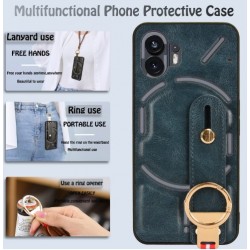 Θήκη PC+PU Leather Wristband Xiaomi Redmi Note 13 5G Blue Θήκη PC+PU Leather Wristband Xiaomi Redmi Note 13 5G Blue