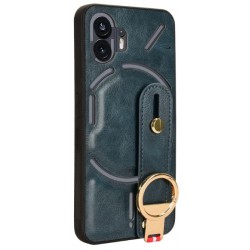 Θήκη PC+PU Leather Wristband Xiaomi Redmi Note 13 5G Blue Θήκη PC+PU Leather Wristband Xiaomi Redmi Note 13 5G Blue
