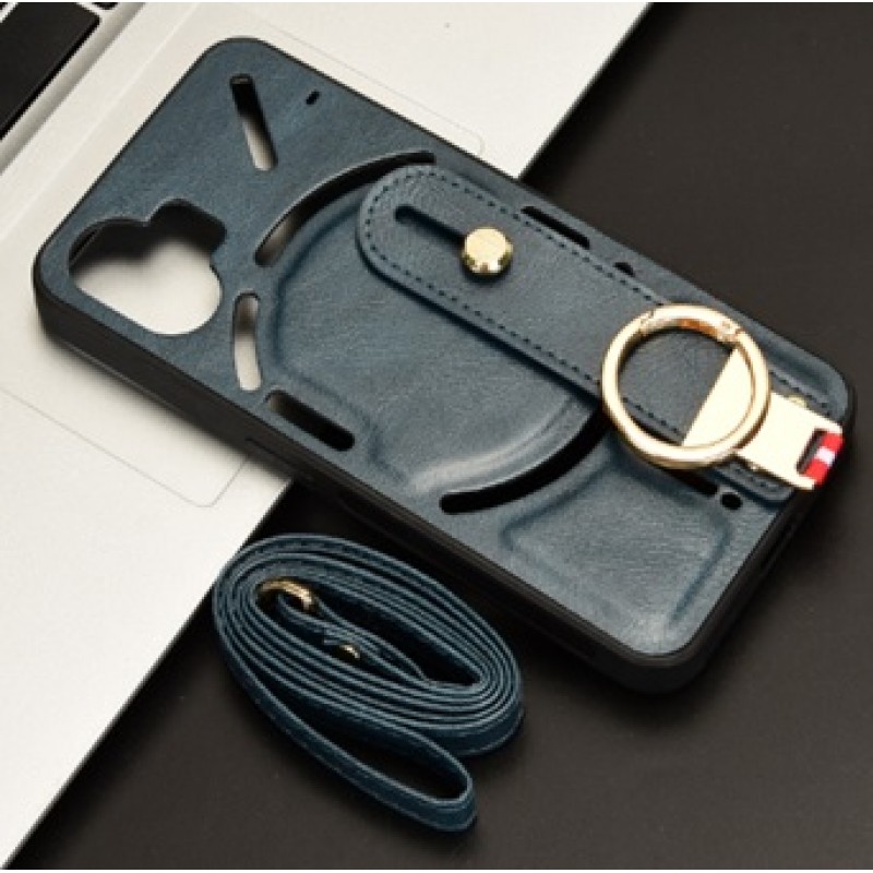 Θήκη PC+PU Leather Wristband Xiaomi Redmi Note 13 5G Blue Θήκη PC+PU Leather Wristband Xiaomi Redmi Note 13 5G Blue