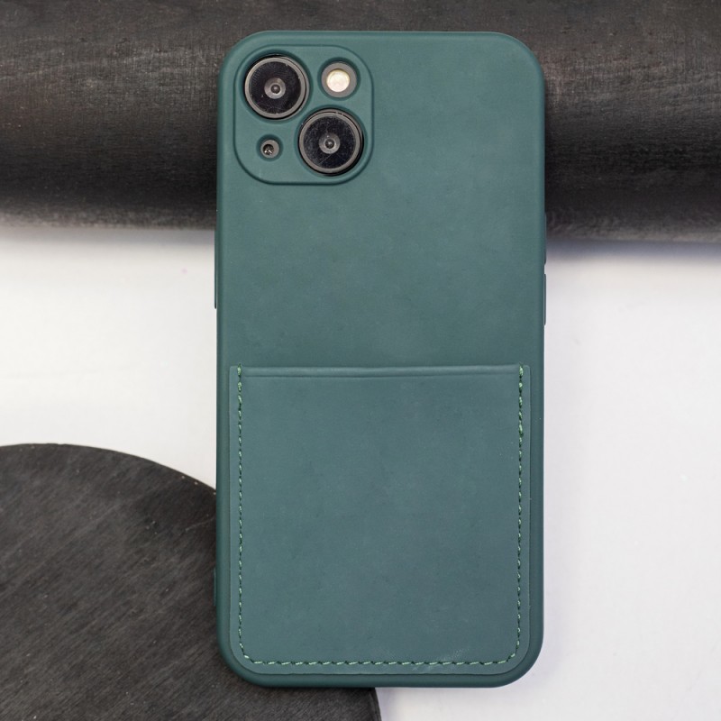 Θήκη Card Cover Case Xiaomi Redmi 9A/9AT/9i Green