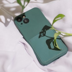 Θήκη Card Cover Case Xiaomi Redmi 9A/9AT/9i Green