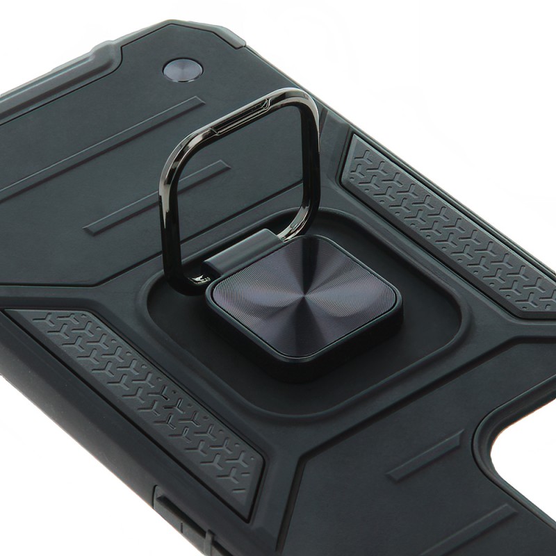 Θήκη Ring Armor Magnetic Stand Motorola Moto G53 / G13 / G23 Shockproof Black Θήκη Ring Armor Magnetic Stand Motorola Moto G53 / G13 / G23 Shockproof Black